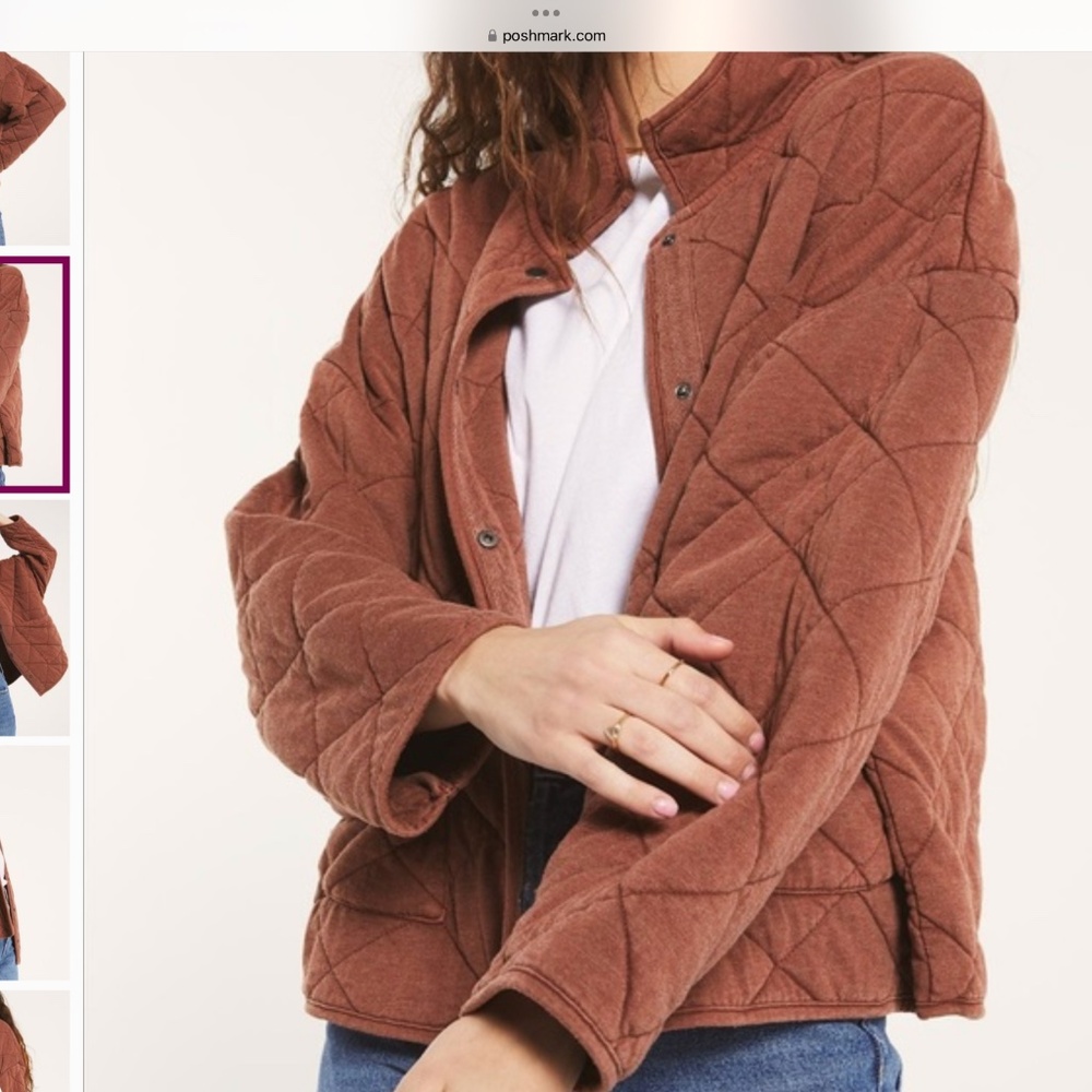 Z Supply Maya Quilted Jacket Size M